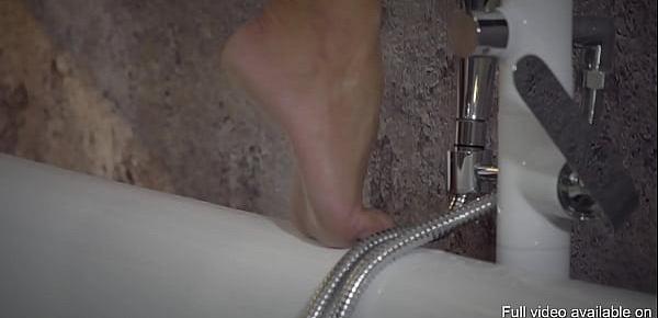  Only3x (Only3x) brings you - Lustful Shalina Devine masturbating before bath time